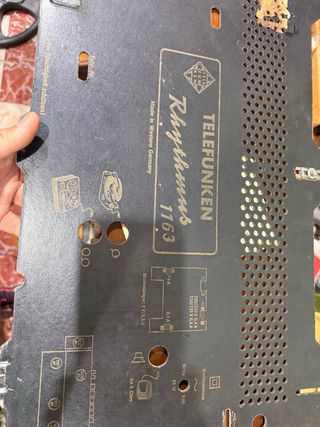 Radio Telefunken Rhythmus 1163 Válvulas
