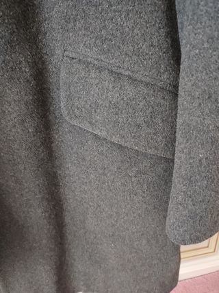 Cappotto lana uomo grigio