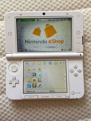 Nintendo 3DS XL Blanca. LEER.