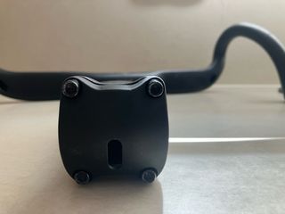 Manillar y potencia de bicicleta