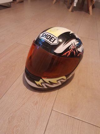 Casco Moto Shoei Réplica Nobby Ueda