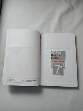 Libro lengua EGB 