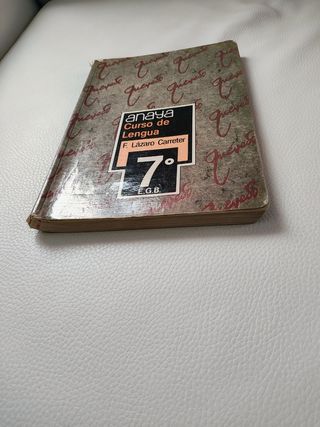 Libro lengua EGB 