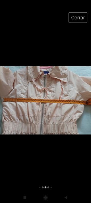 Chubasquero mujer talla S