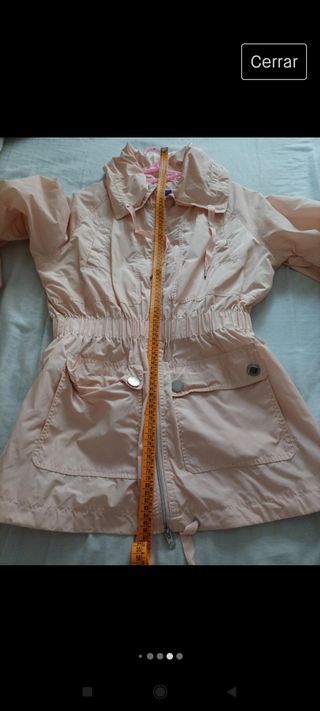 Chubasquero mujer talla S