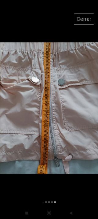 Chubasquero mujer talla S