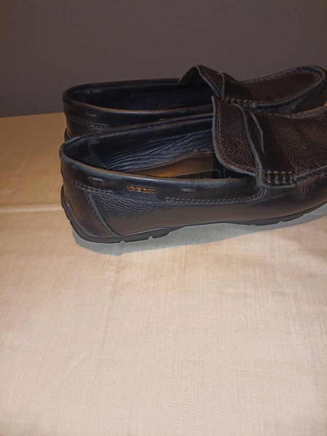 - Zapatos Geox Negros Clásicos .! ORIGINALES .!!!