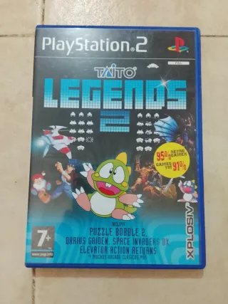 Videojuego Taito Legends 2 PS2
Caja y disco