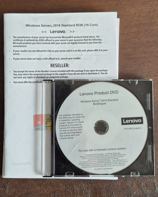 Lenovo Windows Server 2019 Standard ROK (16Core)