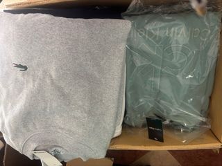 Lote 17 Sudaderas Lacoste y Tommy Hilfiger