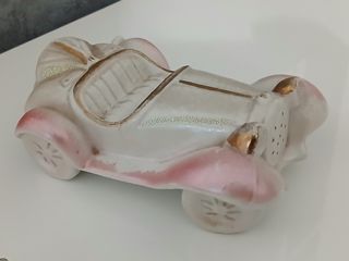Statuetta Ceramica Capodimonte Auto D'epoca