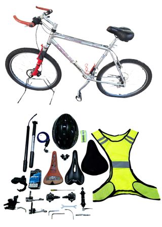 Bicicleta KENIUM ALU-7005 con accesorios
