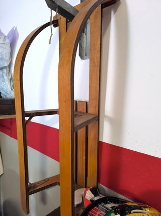 Trineo de madera clásico