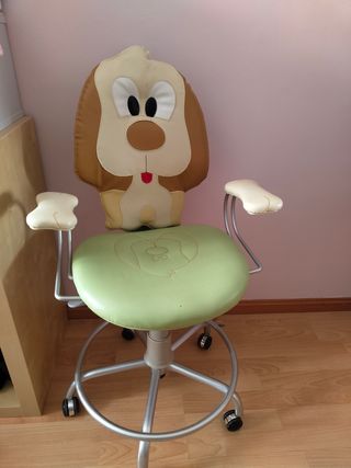 Silla de escritorio infantil perro
