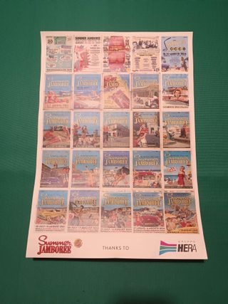 Locandina Summer Jamboree + Gadget 25° Anno