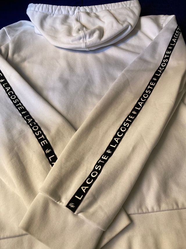 Sudadera Lacoste bicolor