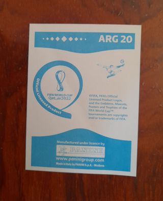 Cromos Messi Qatar 2022 nuevo pedido en Panini