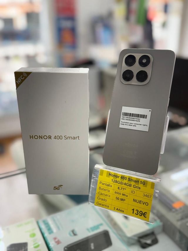 Honor 400 Smart 5G 128 GB Grigio