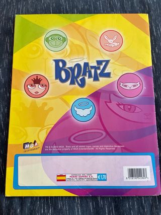 Álbum de cromos Bratz