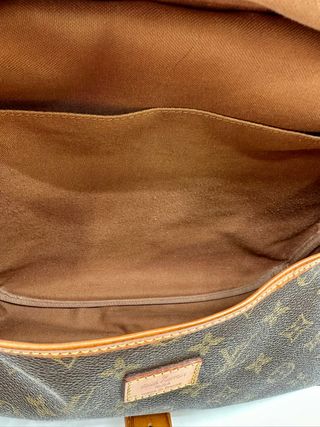 Bolso Louis Vuitton Saumur 35 Marrón