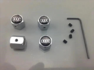 Tapones Antirrobo AUDI negro Ref: 1627 m_630 m_33