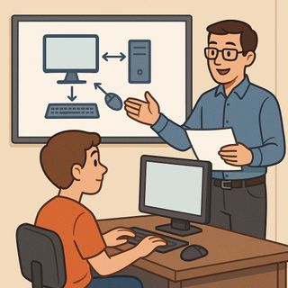 Clases de informática para niños y mayores.