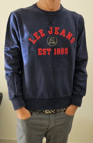 Felpa Lee vintage anni '90 uomo 