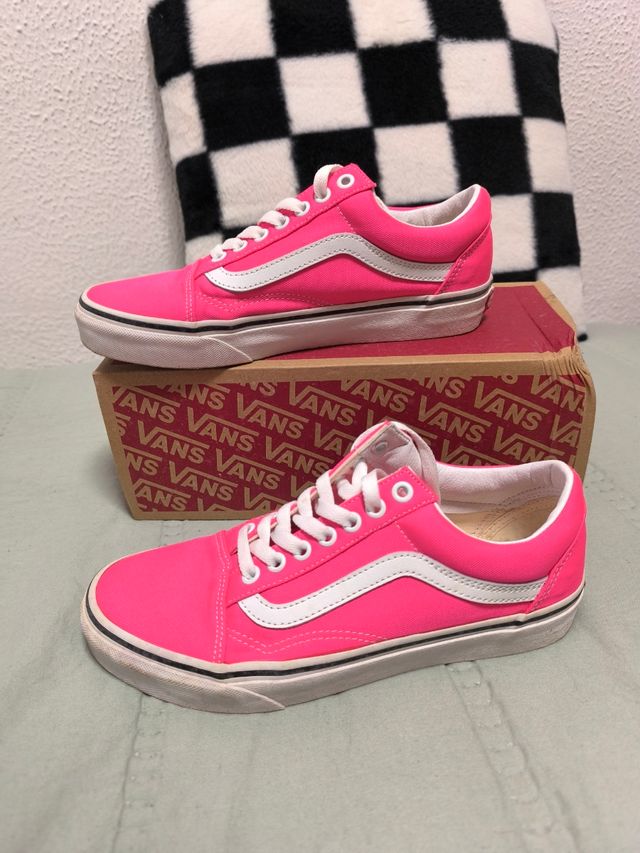Zapatillas Vans Old Skool Fluor Rosa