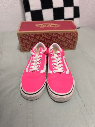 Zapatillas Vans Old Skool Fluor Rosa