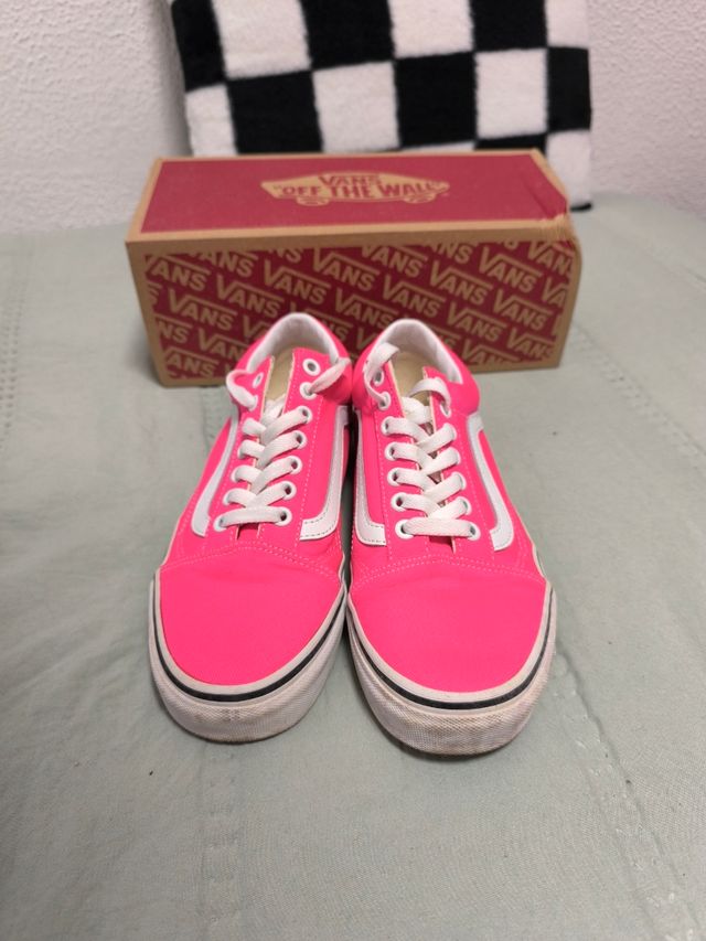 Zapatillas Vans Old Skool Fluor Rosa