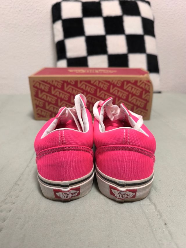 Zapatillas Vans Old Skool Fluor Rosa