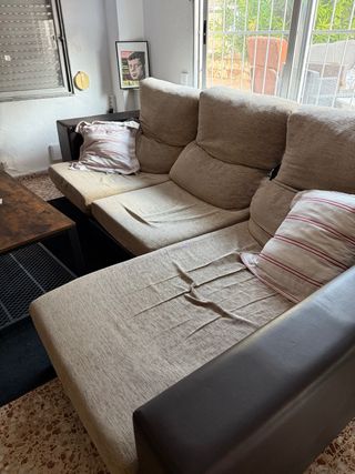 Sofá chaise longue 
