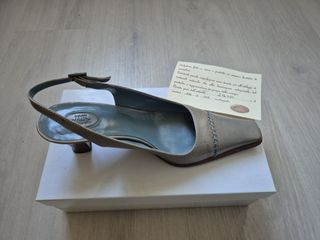 The Bridge Scarpe Donna Pelle Tg. 38 Fatte a Mano