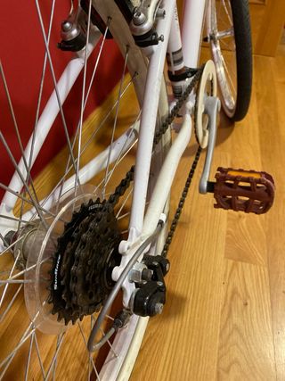 Bicicleta infantil B'TWIN blanca