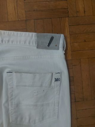 Pedro del Hierro Pantalón Blanco Talla 46