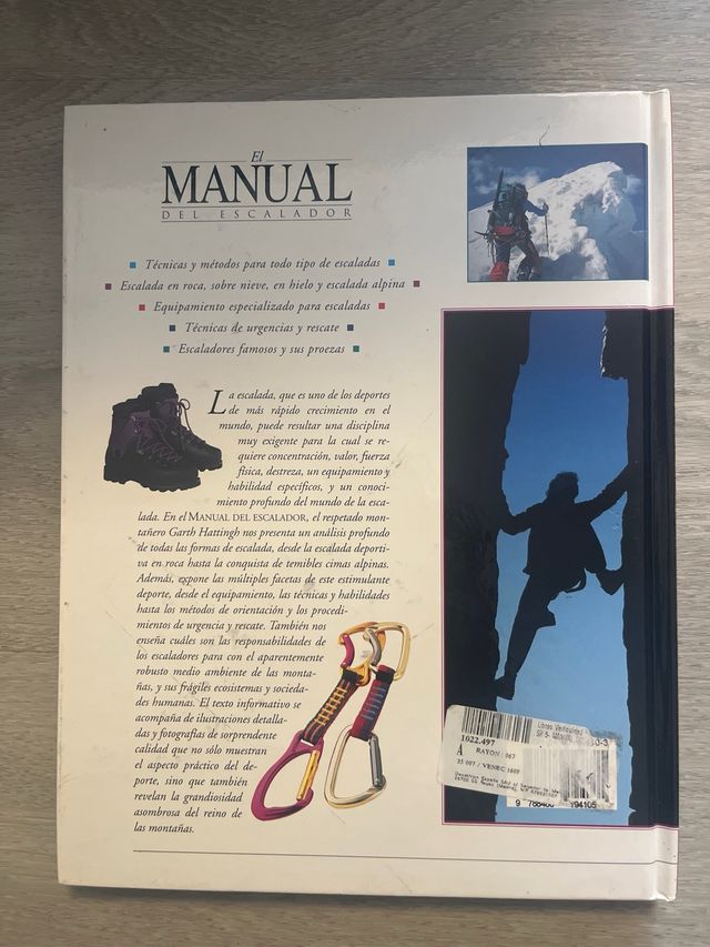 MANUAL DEL ESCALADOR, EL (Color) (Escalada) (Sp...
