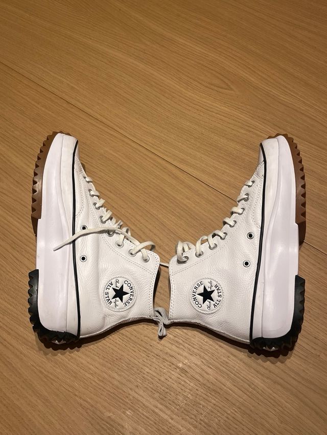 Converse Run Star Hike Plataforma Blancas