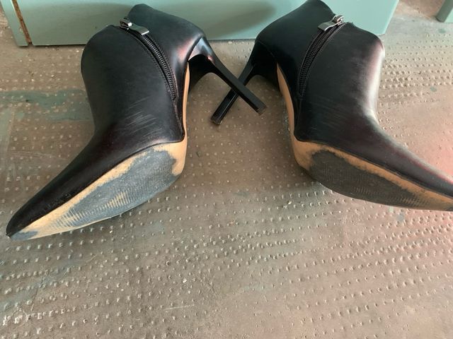 Scarpe con tacco Queen Helena nere