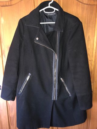 Abrigo Encuentro Negro Talla 42