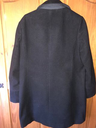 Abrigo Encuentro Negro Talla 42