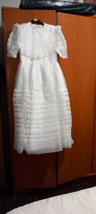 Vestido de Comunión Blanco Talla 9 años