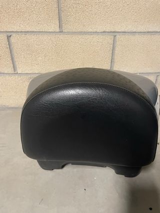 Cofre Baúl Moto Piaggio Plata