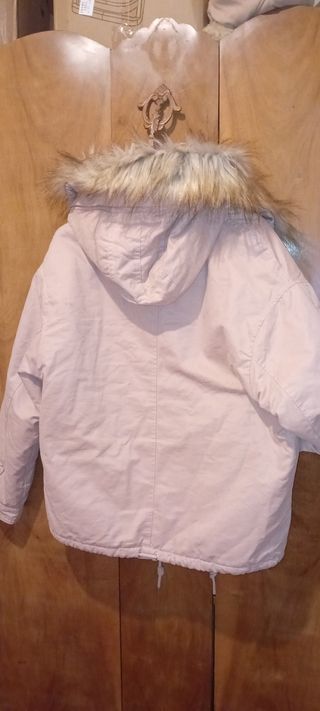 Abrigo rosa PULL&BEAR Talla S