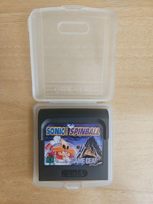 Sonic Spinball Sega Game Gear