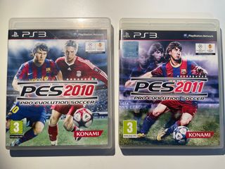 PES 2010 y 2011 PS3