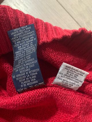 Jersey Ralph Lauren Rojo