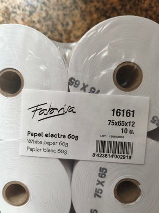 Rollos de Papel Electra 60g