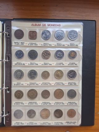 25  Monedas Brasil, Ecuador, Perú, Argentina....
 