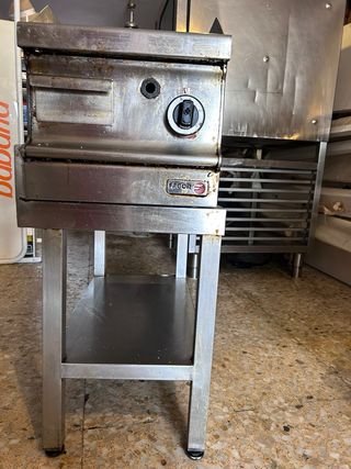 Plancha profesional acero inoxidable