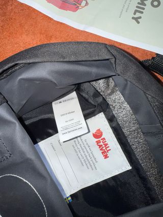 Mochila Fjallraven Kanken Negra 7L